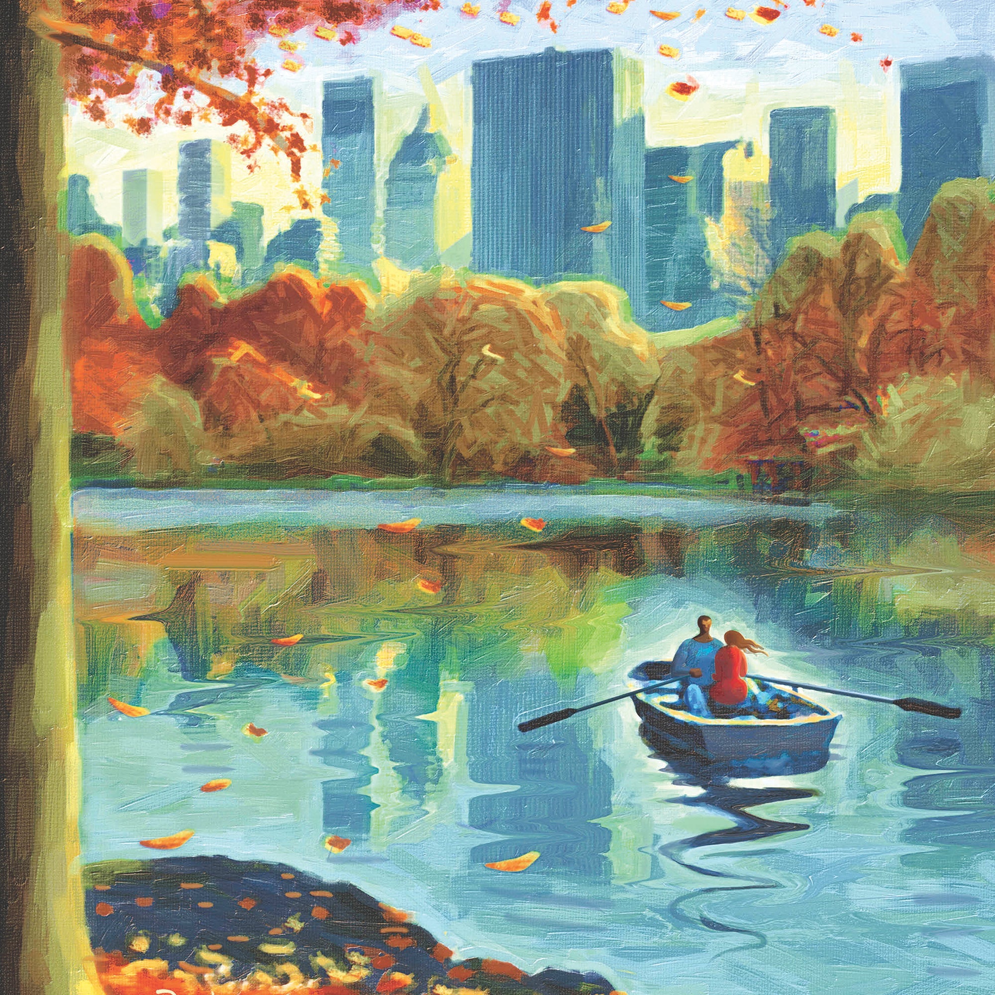 Central Park Row 500 Piece Puzzles